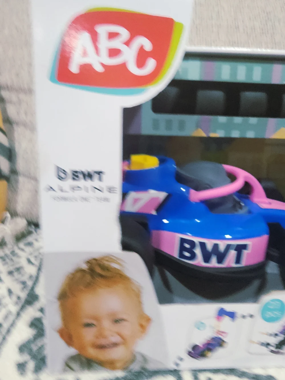 Build-A-Formula Racer Toy - BWT Blue & Pink